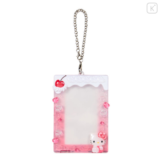 Japan Sanrio Original Trading Card Holder - Hello Kitty : Enjoy Idol Cream Soda - 1