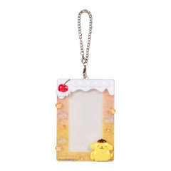 Japan Sanrio Original Trading Card Holder - Pompompurin : Enjoy Idol Cream Soda