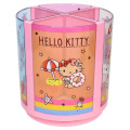 Japan Sanrio Rotating Pen Stand - Hello Kitty : Tan Swimsuit Pink - 1