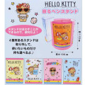Japan Sanrio Rotating Pen Stand - Hello Kitty : Tan Swimsuit Pink - 3
