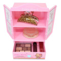 Japan Sanrio Chest Drawer - Hello Kitty : Closet Style Tan Swimsuit Pink - 3