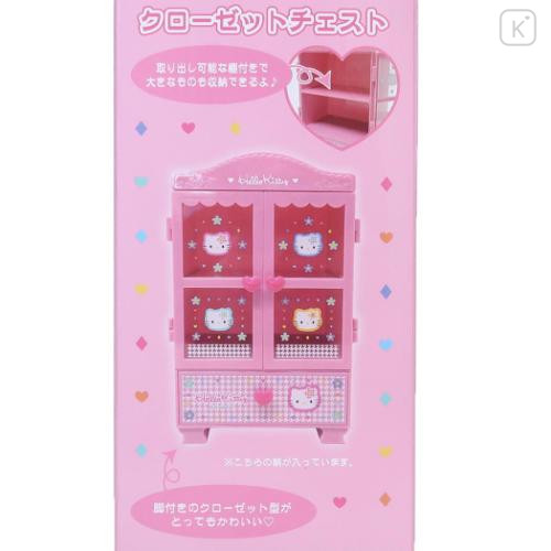 Japan Sanrio Chest Drawer - Hello Kitty : Closet Style Y2K Pink - 4