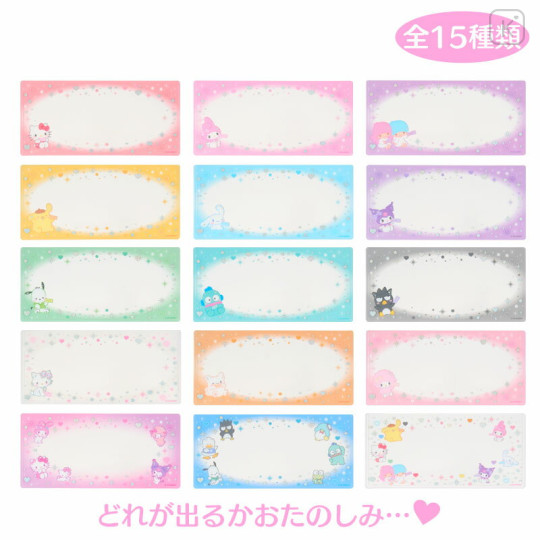Japan Sanrio Original Secret Hard Ticket Case - Enjoy Idol Blind Box - 1