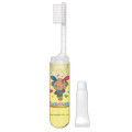 Japan Sanrio Toothbrush Set - Usahana : Tokimeki Heisei Kogal Pop Tan - 2