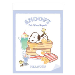 Japan Peanuts Mini Notepad - Snoopy : Yum Yum Diner