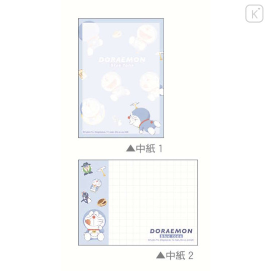 Japan Doraemon Mini Notepad - Doraemon : Happy Moment - 2