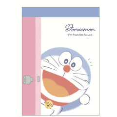 Japan Doraemon Mini Notepad - Doraemon : Anywhere Door Hi