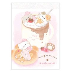 Japan Kamio Mini Notepad - Mogunyan : Pajama Party