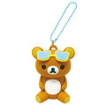 Japan San-X Figure Keychain - Rilakkuma : Sunglasses - 1