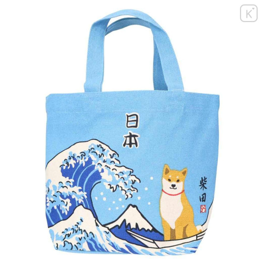 Japan Shibata-san Tote Bag (M) - The Great Wave off Kanagawa - 1