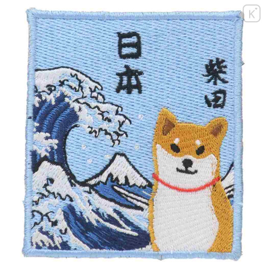 Japan Shibata-san Patch Sticker - The Great Wave - 1