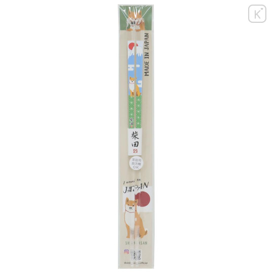 Japan Shibata-san Clear Chopsticks 23cm - Mount Fuji - 1