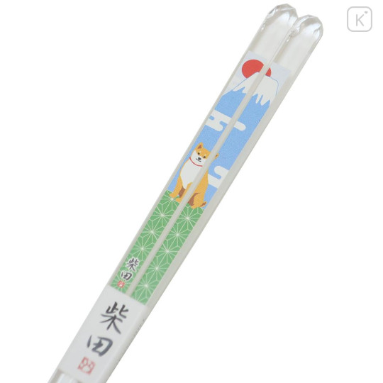 Japan Shibata-san Clear Chopsticks 23cm - Mount Fuji - 2