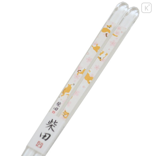 Japan Shibata-san Clear Chopsticks 23cm - Cherry Blossom - 2