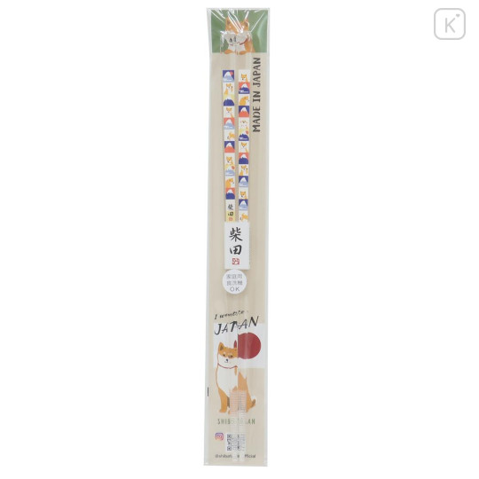 Japan Shibata-san Clear Chopsticks 23cm - Fuji Top - 1