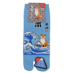 Japan Shibata-san Split Toe Socks (S) - Great Wave