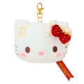 Japan Sanrio Face-shaped Pass Case - Hello Kitty : Sweet Cakes Collection - 1
