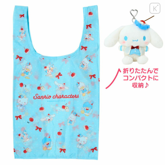 Japan Sanrio Plush Eco Bag - Cinnamoroll : Sweet Cakes Collection - 1