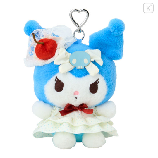 Japan Sanrio Plush Eco Bag - Kuromi : Sweet Cakes Collection - 2