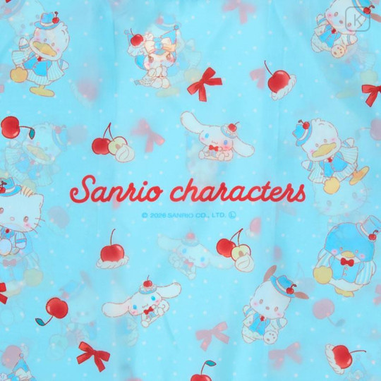 Japan Sanrio Plush Eco Bag - Kuromi : Sweet Cakes Collection - 4