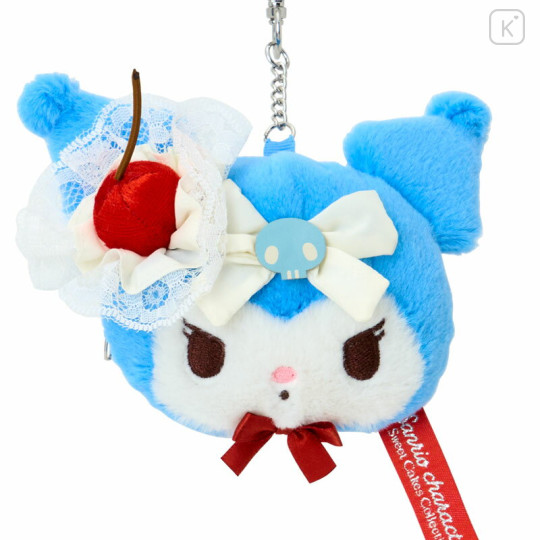 Japan Sanrio Carabiner Pouch - Kuromi : Sweet Cakes Collection - 2