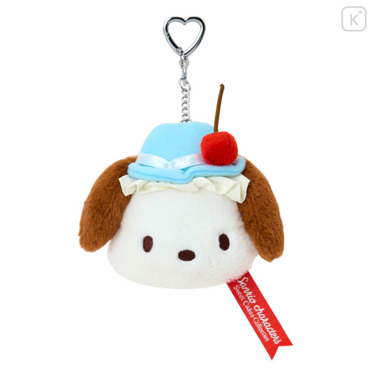 Japan Sanrio Carabiner Pouch - Pochacco : Sweet Cakes Collection - 1