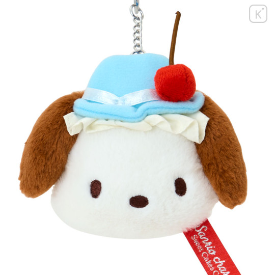 Japan Sanrio Carabiner Pouch - Pochacco : Sweet Cakes Collection - 2