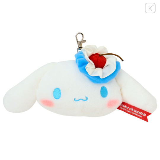 Japan Sanrio Face-shaped Pass Case - Cinnamoroll : Sweet Cakes Collection - 1