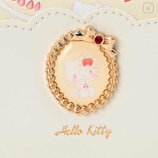 Japan Sanrio Clasp Wallet - Hello Kitty : Sweet Cakes Collection - 6