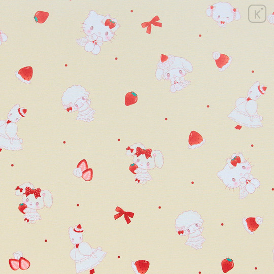 Japan Sanrio Desk Mat - Sweet Cakes Collection Ivory - 2