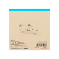 Japan Sanrio Square Memo - Sweet Cakes Collection Light Blue - 2