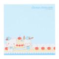 Japan Sanrio Square Memo - Sweet Cakes Collection Light Blue - 4
