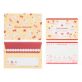 Japan Sanrio Mini Letter Set - Sweet Cakes Collection Ivory - 3