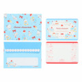 Japan Sanrio Mini Letter Set - Sweet Cakes Collection Light Blue - 3
