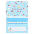 Japan Sanrio Mini Letter Set - Sweet Cakes Collection Light Blue - 4