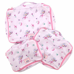 Japan Sanrio Travel Pouch Inner Case Set - My Melody : Sweet Smile