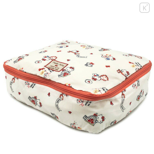 Japan Sanrio Travel Pouch Inner Case Set - Hello Kitty : Happy Daily - 3