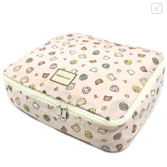 Japan San-X Travel Pouch Inner Case Set - Rilakkuma : Basic Rilakkuma Favorite Things - 3