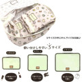 Japan San-X Travel Pouch Inner Case Set - Rilakkuma : Basic Rilakkuma Favorite Things - 4