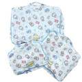 Japan Doraemon Travel Pouch Inner Case Set - Doraemon : Gadgets Light Blue - 1