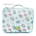 Japan Doraemon Travel Pouch Inner Case Set - Doraemon : Gadgets Light Blue - 2