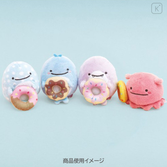 Japan San-X Tenori Plush (SS) - Shark Same : Jinbesan and Donut Island - 3