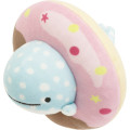 Japan San-X Mochi Mochi Squishy Plush - Jinbesan : Jinbesan and Donut Island - 2