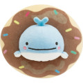 Japan San-X Super Mochi Mochi Plush Toy - Baby Lost Whale : Jinbesan and Donut Island - 1