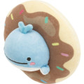 Japan San-X Mochi Mochi Squishy Plush - Baby Lost Whale : Jinbesan and Donut Island - 2