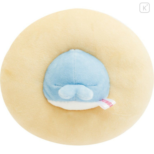 Japan San-X Mochi Mochi Squishy Plush - Baby Lost Whale : Jinbesan and Donut Island - 3