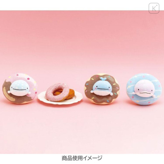 Japan San-X Super Mochi Mochi Plush Toy - Baby Lost Whale : Jinbesan and Donut Island - 4