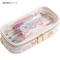 Japan San-X Clear Pen Pouch Case - Jinbesan and Donut Island - 3