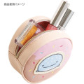 Japan San-X Round Cosmetic Pouch (S) - Jinbesan and Donut Island - 4