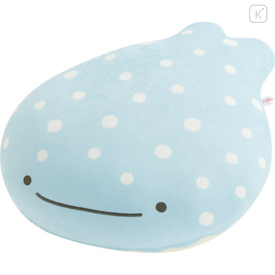Japan San-X Super Mochimochi Cushion - Jinbesan and Donut Island - 1